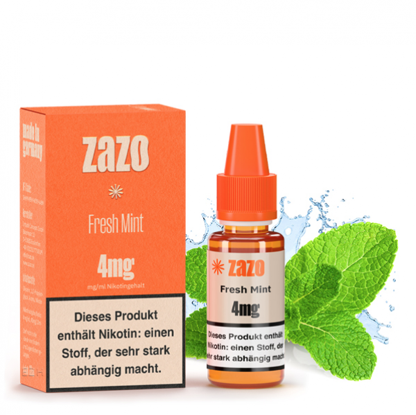Zazo E-Liquid Classic Fresh Mint 10ml